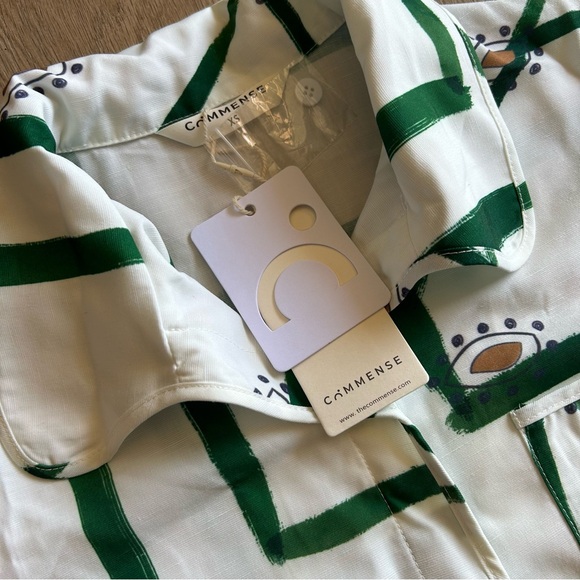 NWT Commense Print Drawstring Short Set - Picture 5 of 6